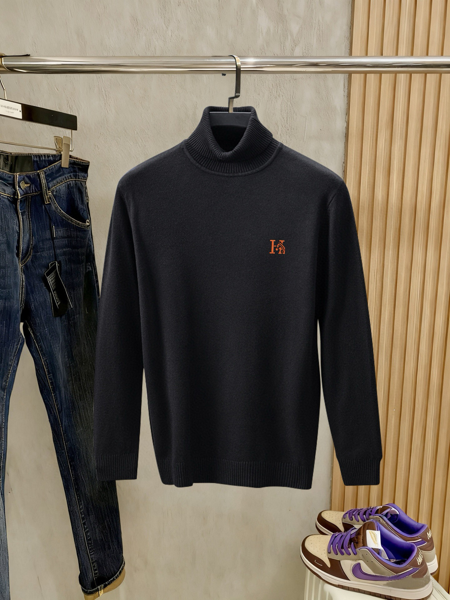 에르메스 9컬러 남자 니트