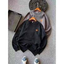 에르메스 2컬러 남자 니트