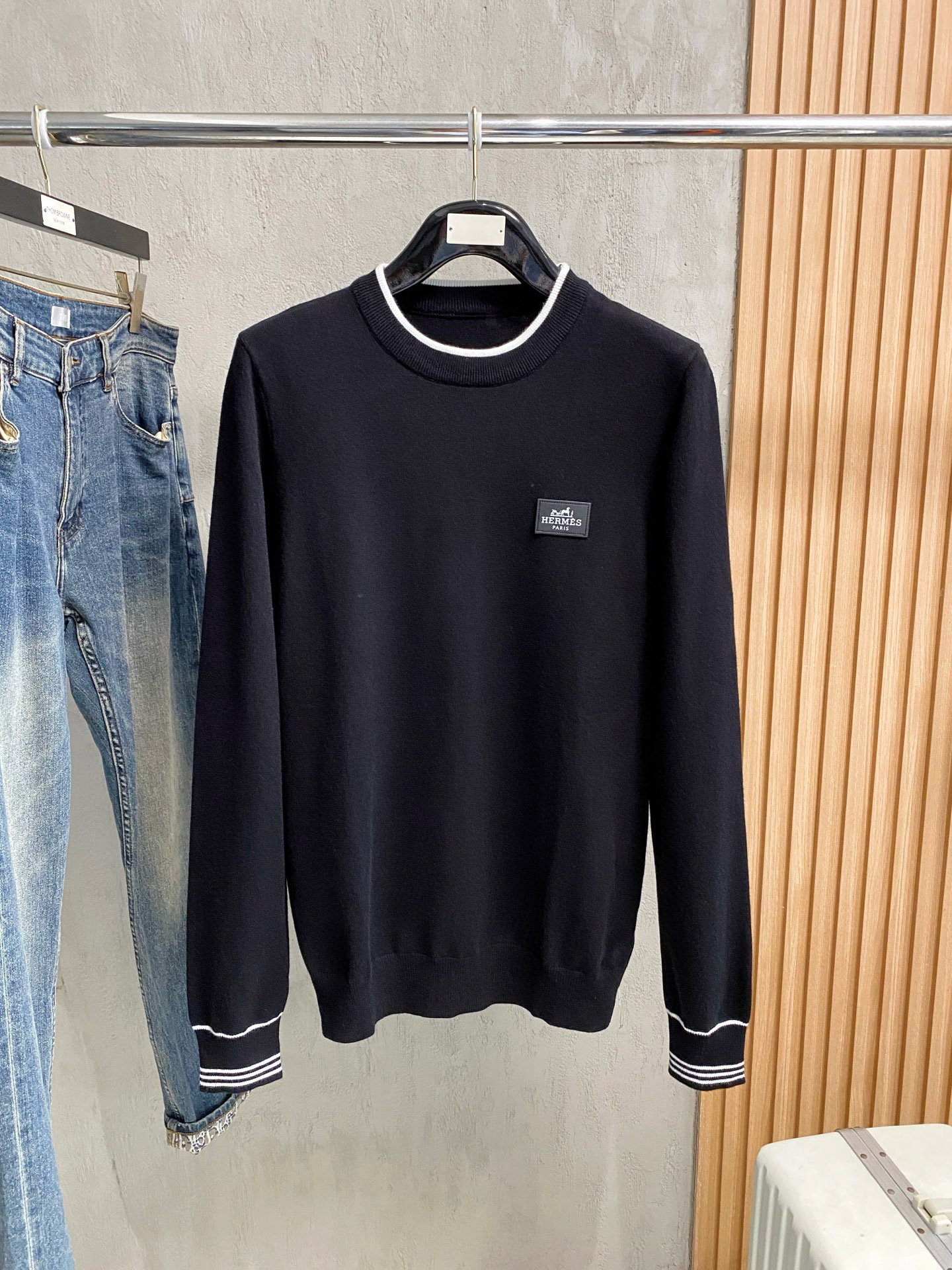 에르메스 남자 니트