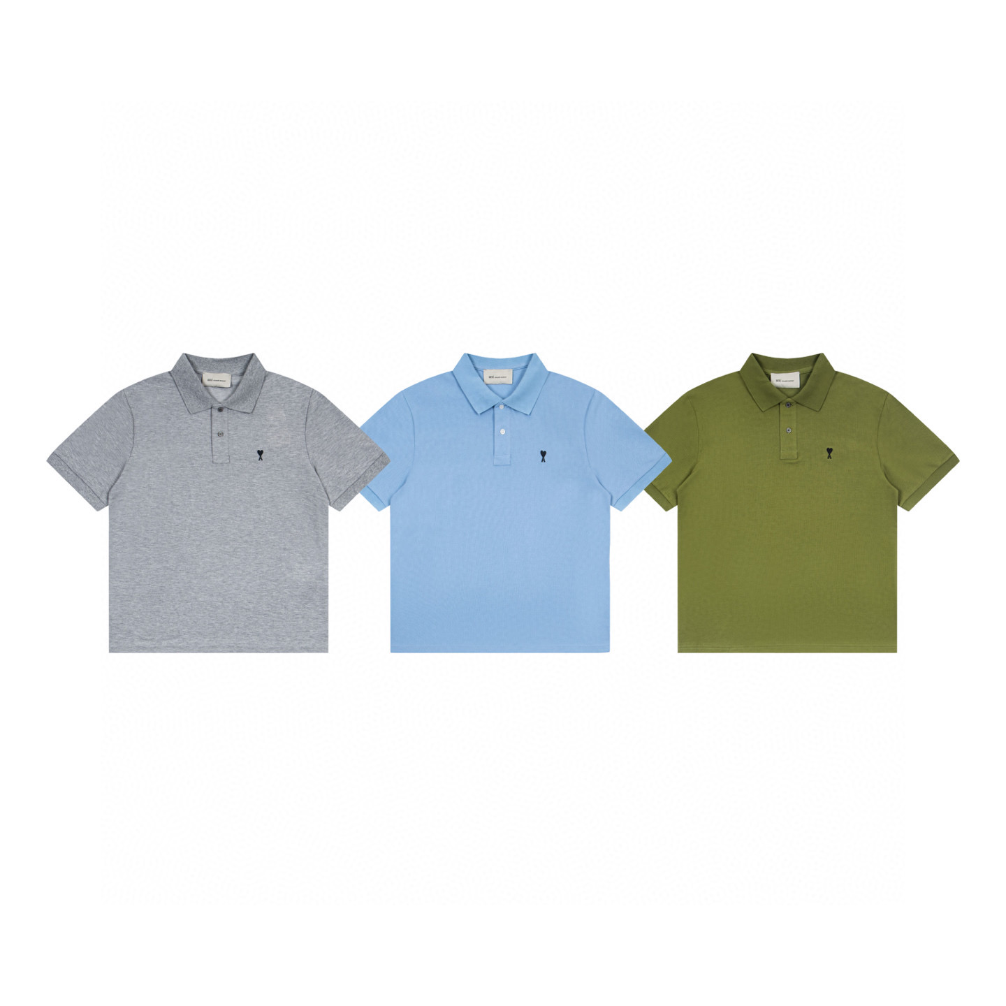 아미 아미리 3컬러 남녀공용 반팔티