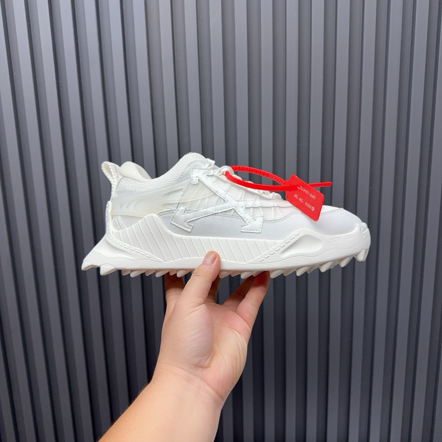 오프화이트 남녀공용 스니커즈 신발 운동화