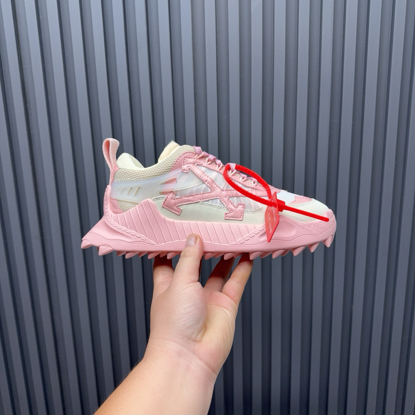 오프화이트 남녀공용 스니커즈 신발 운동화