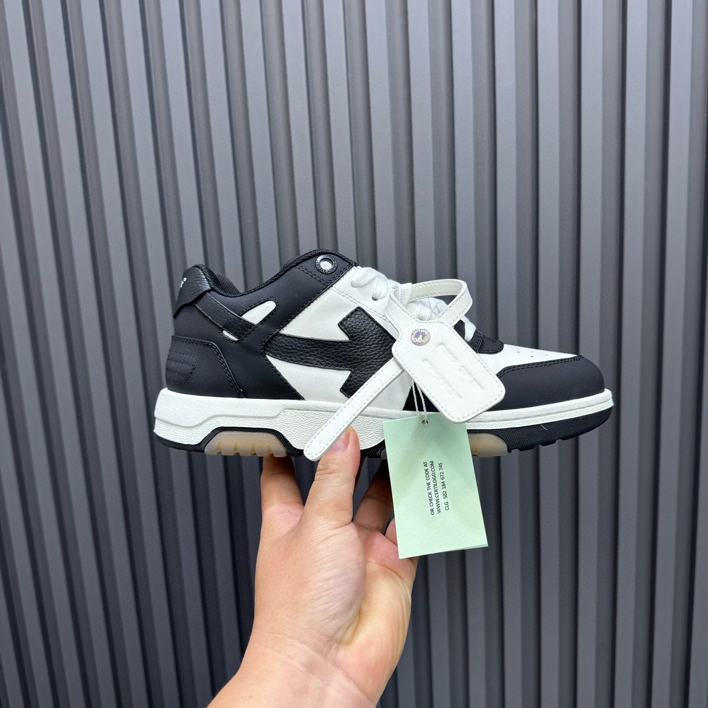 오프화이트 남녀공용 스니커즈 신발 운동화