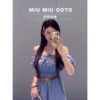 미우미우 여자 원피스